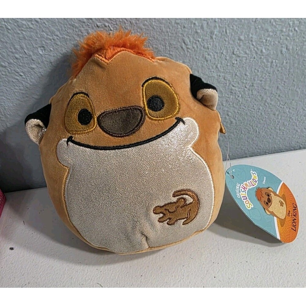 Squishmallows Disney THE LION KING Timon 6" Kelly Toy Stuffed Animal Plush 2024